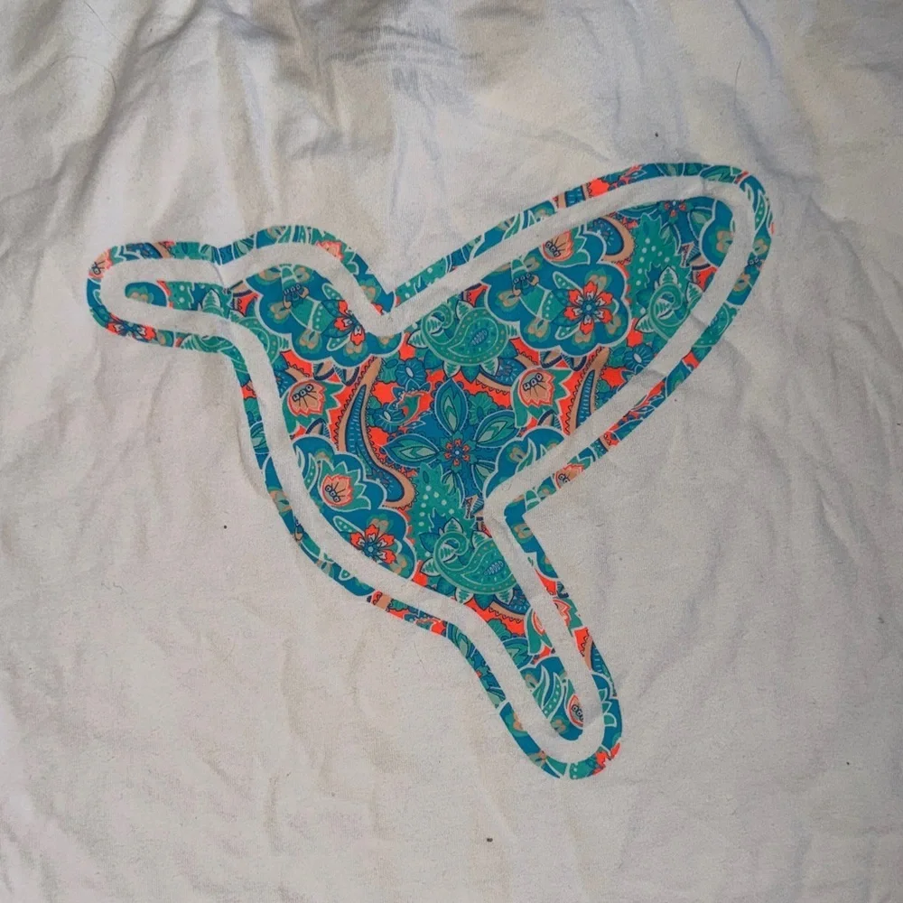Birddogs White Tee with Red Logo